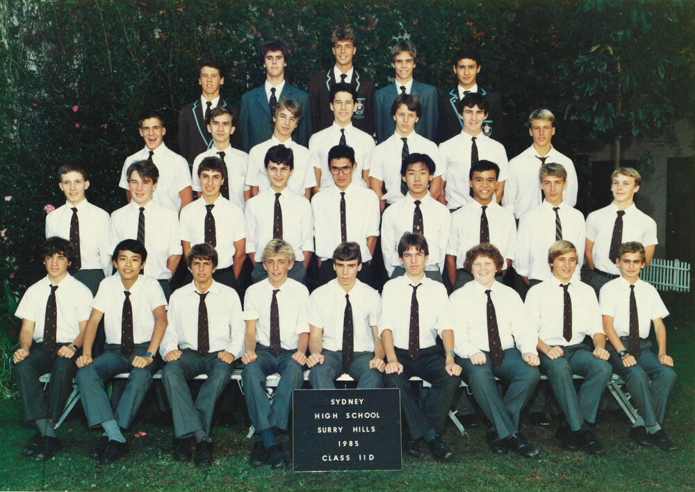 Class 11D 1985