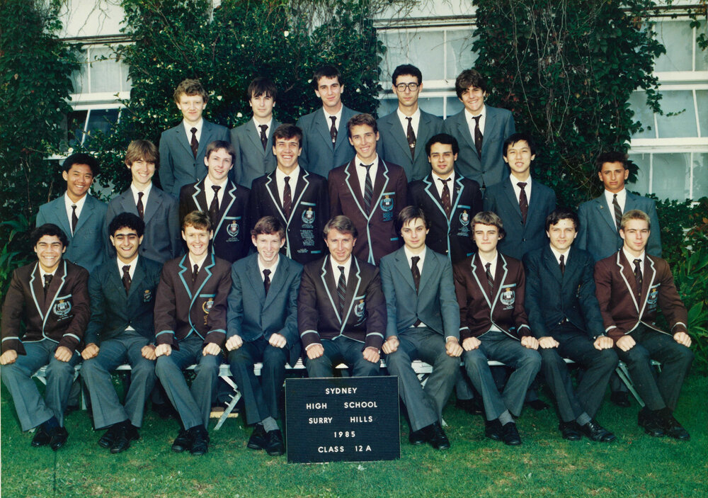 Class 12A 1985