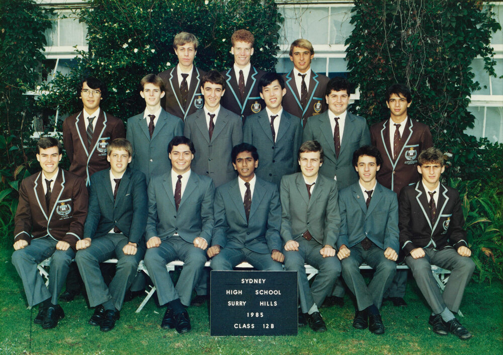 Class 12B 1985