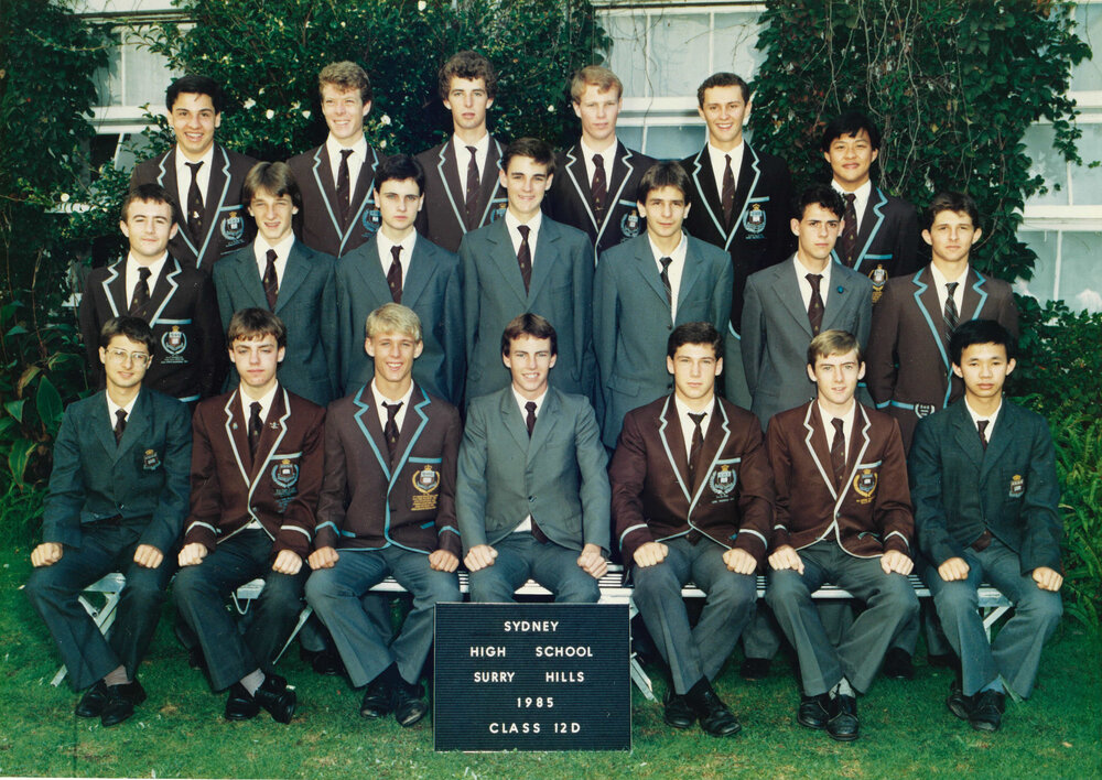 Class 12D 1985