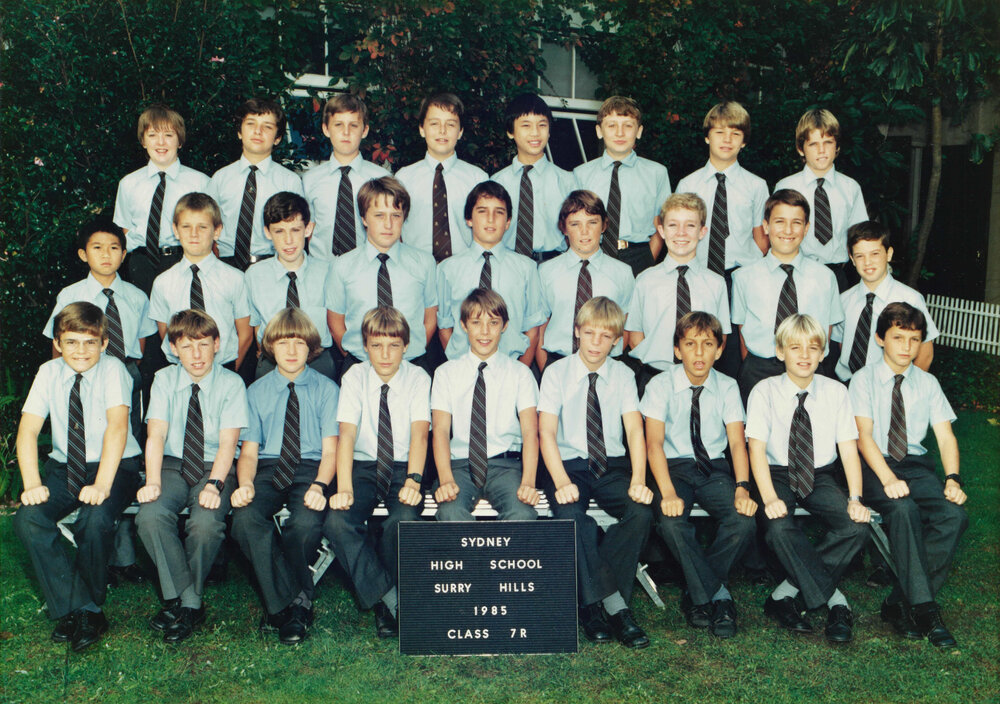 Class 7R 1985