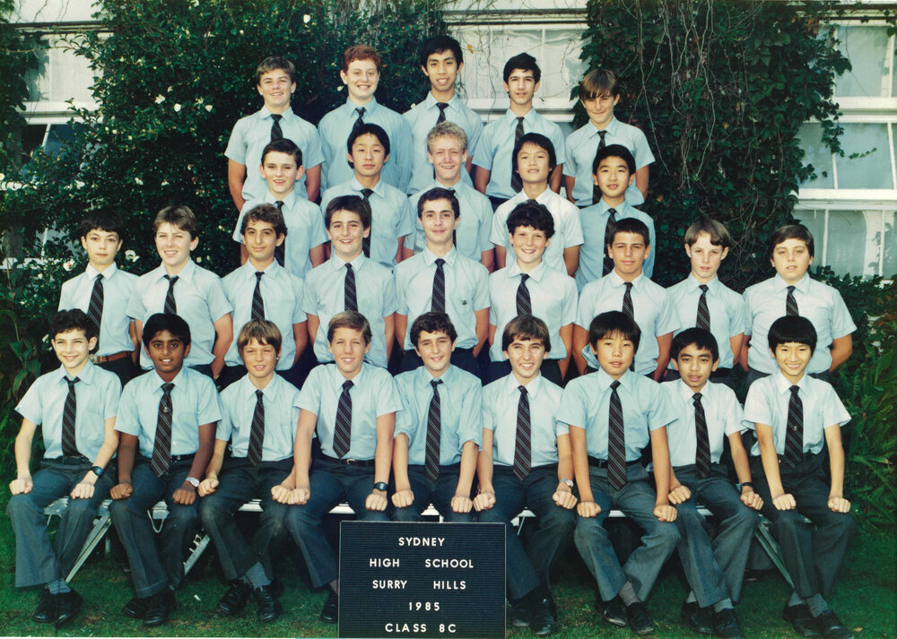 Class 8C 1985