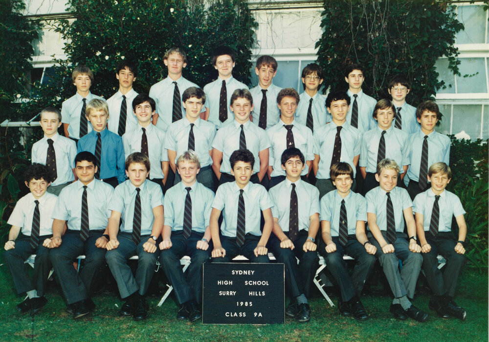 Class 9A 1985