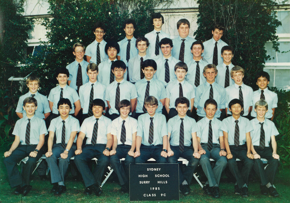 Class 9C 1985