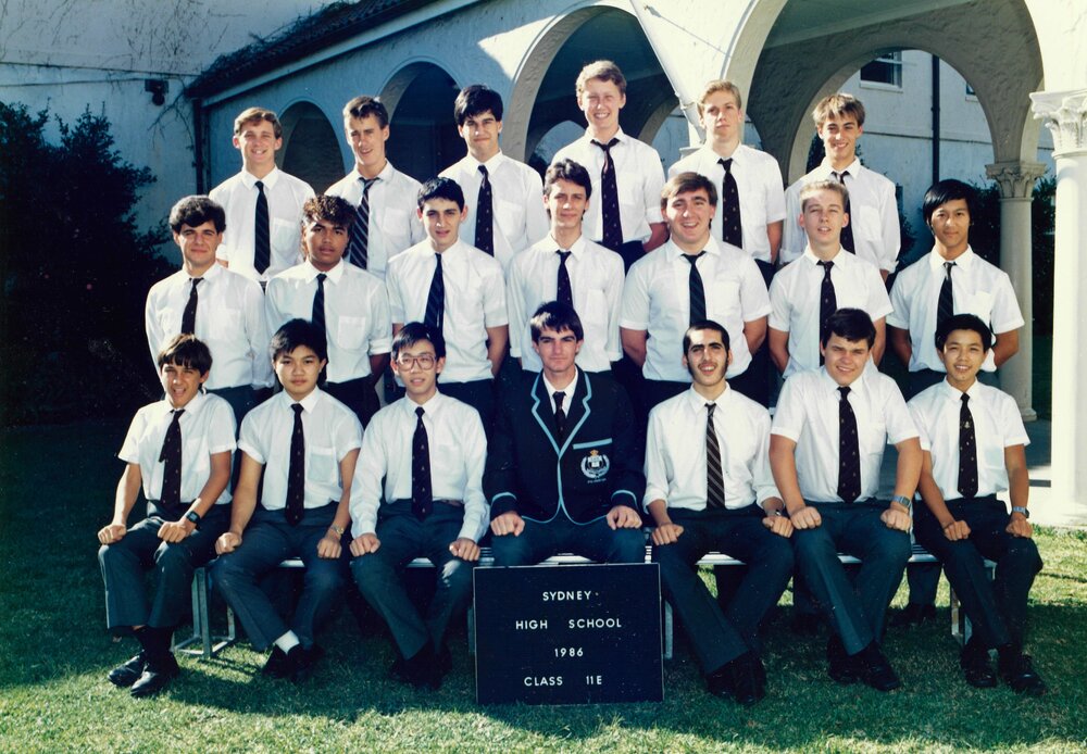 Class 11E 1986