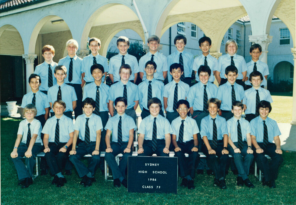 Class 7F 1986
