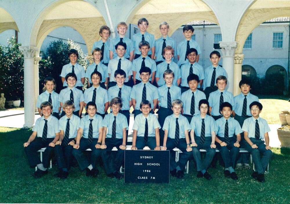 Class 7M 1986