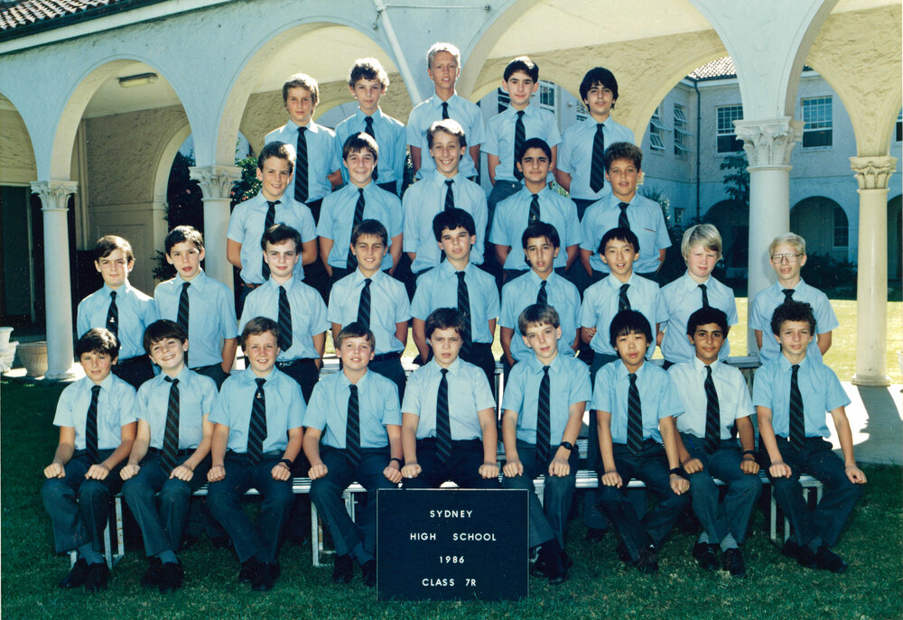 Class 7R 1986