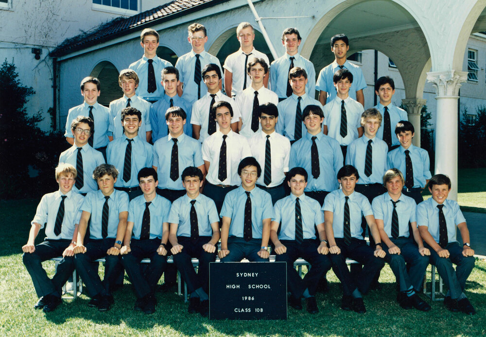 Class 10B 1986
