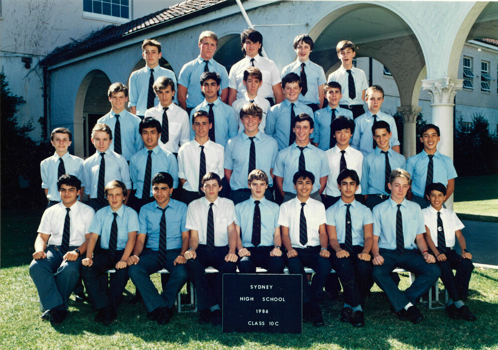 Class 10C 1986