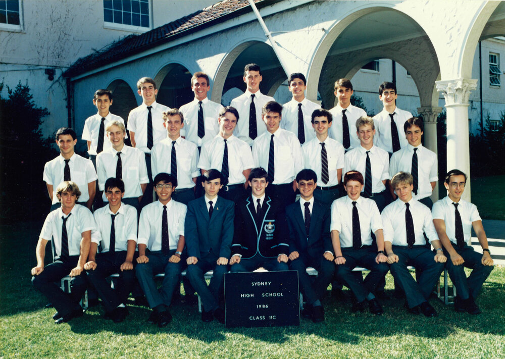 Class 11C 1986