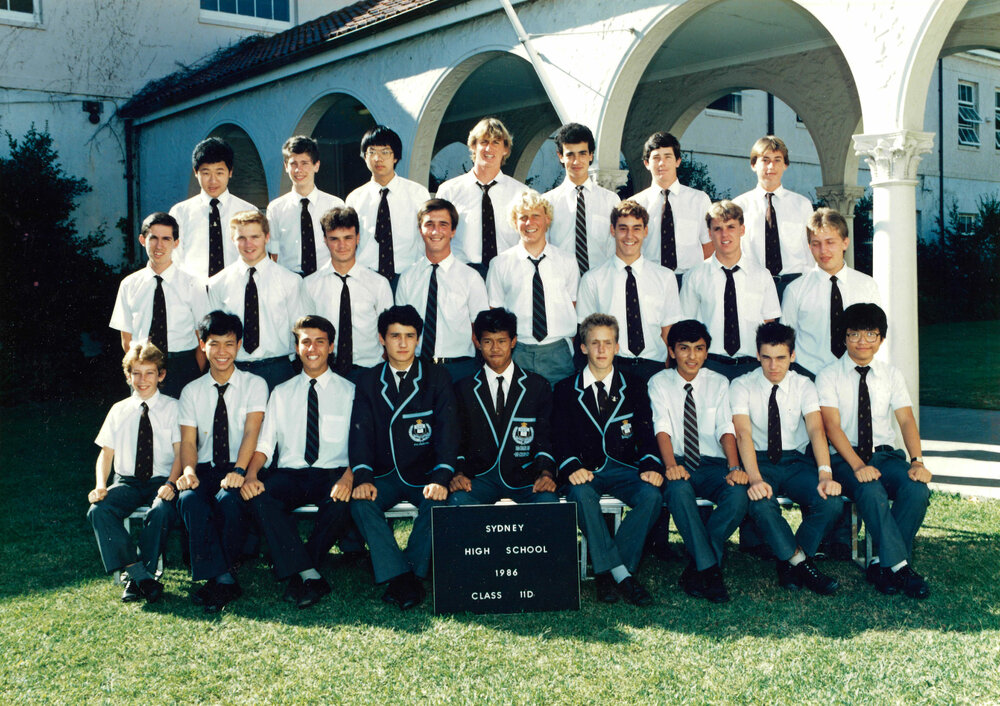 Class 11D 1986