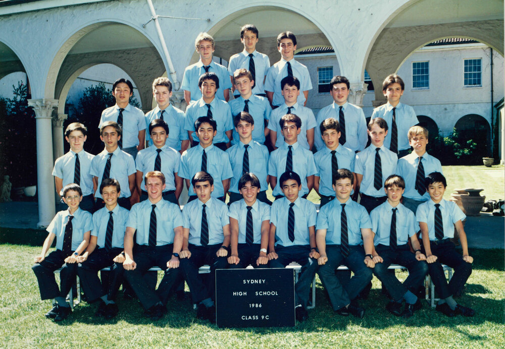 Class 9C 1986