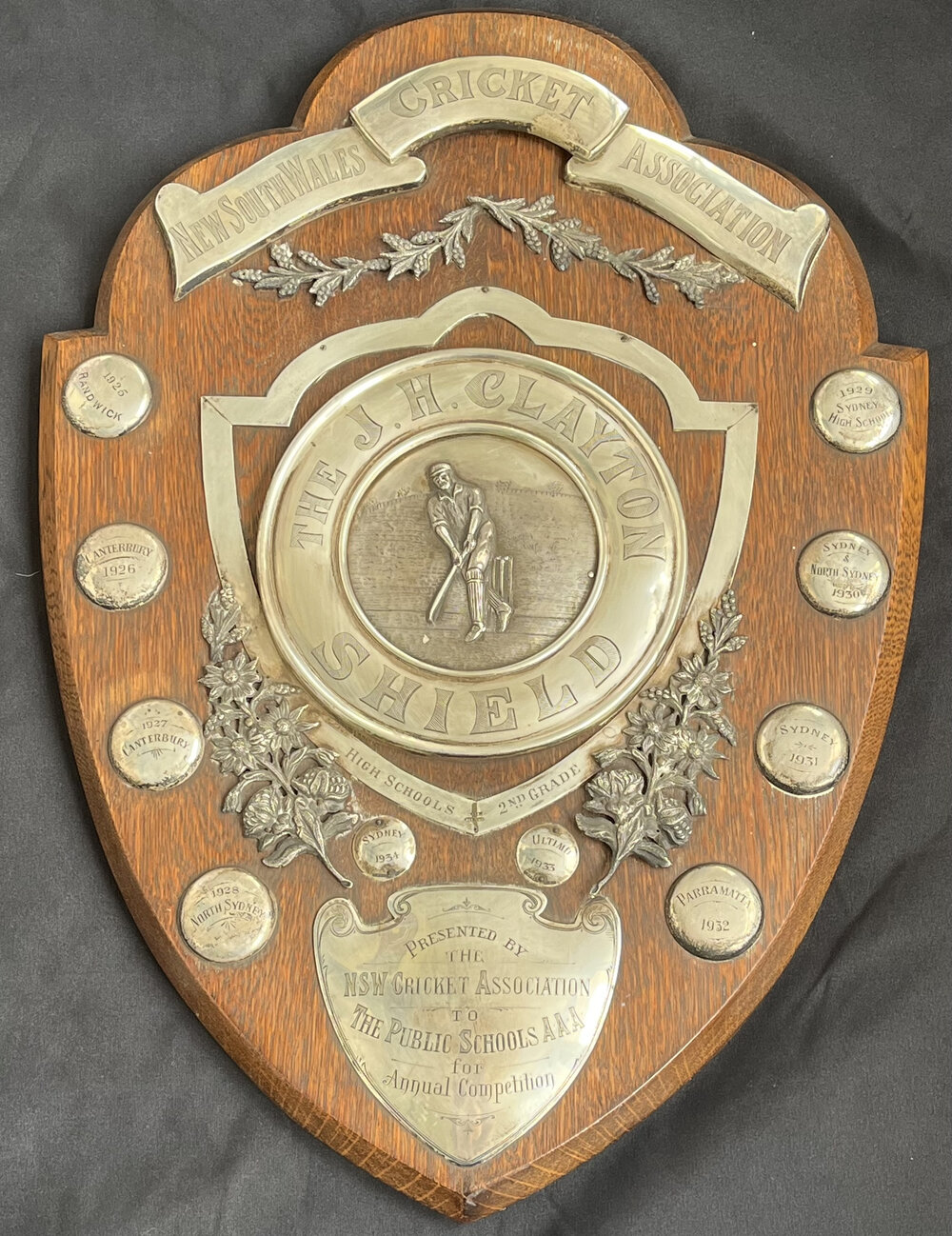 The J H Clayton Shield