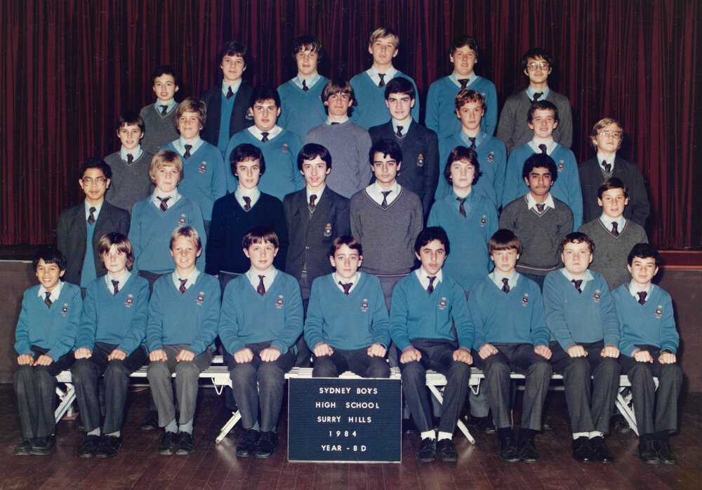 Class 8D 1984
