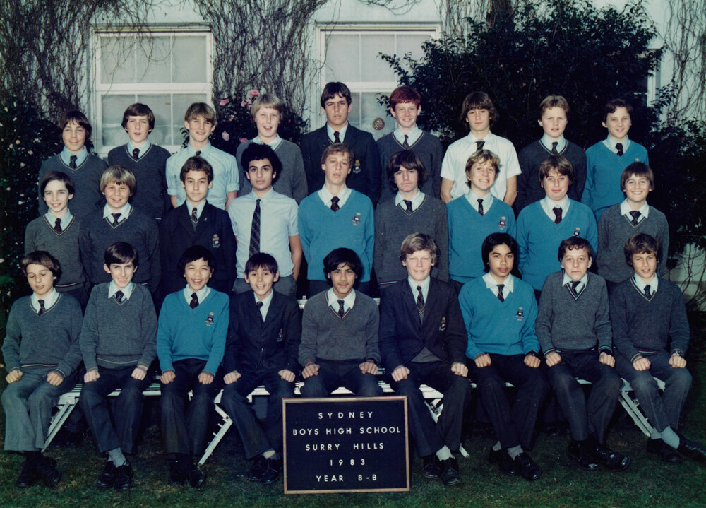 Class 8B 1983