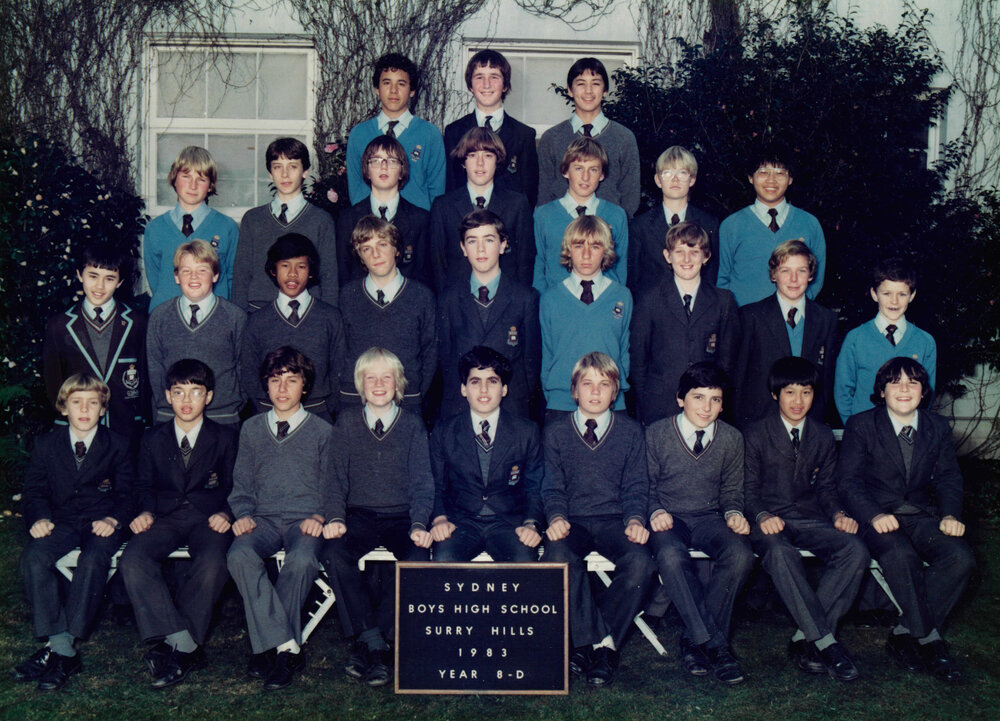 Class 8D 1983