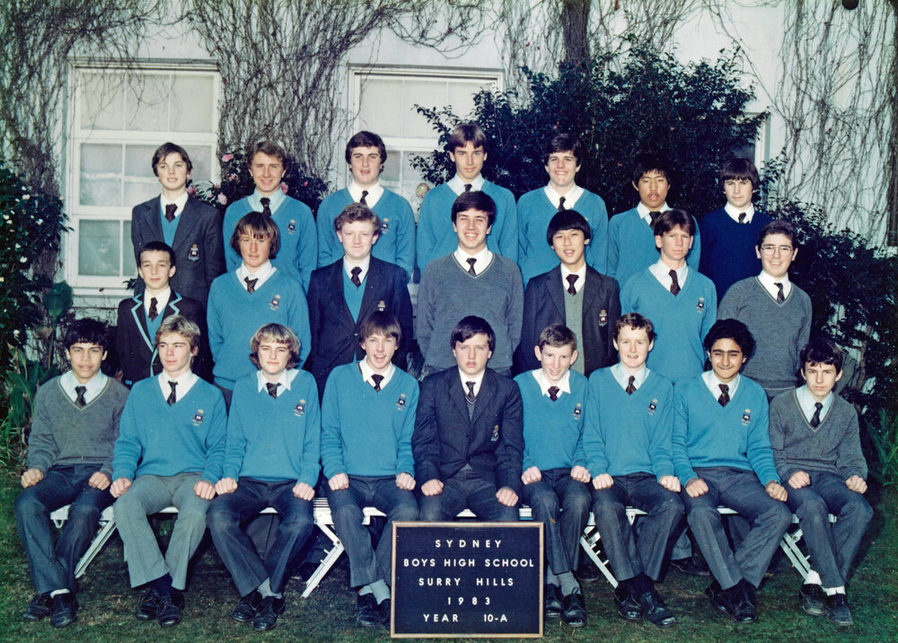 Class 10A 1983