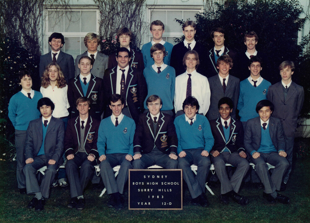 Class 12D 1983