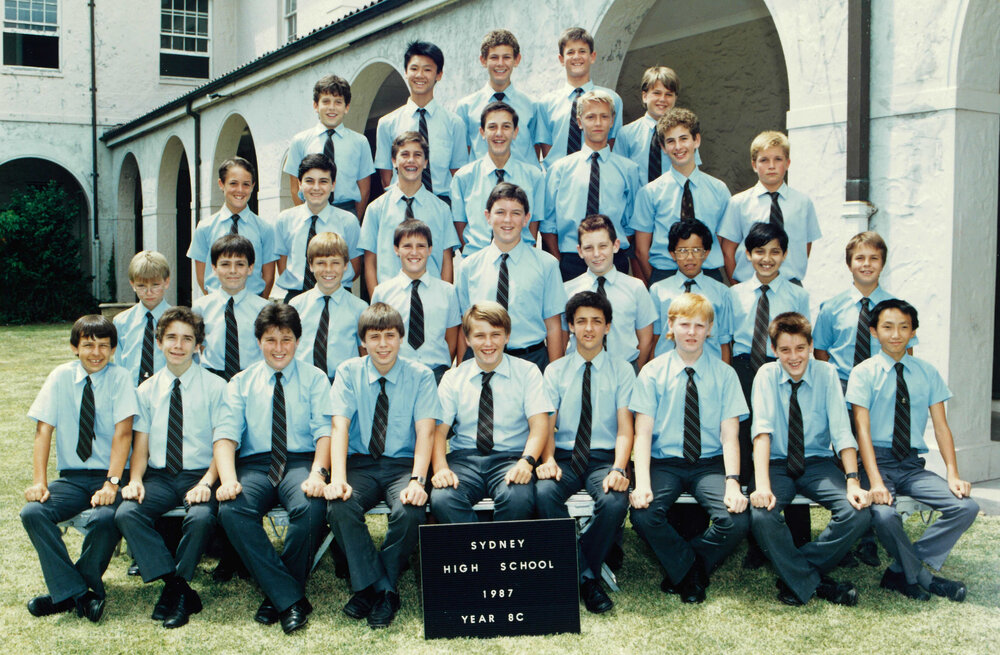 Class 8C 1987