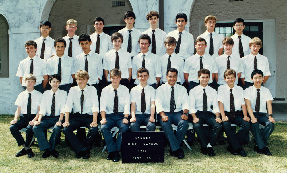 Class 11C 1987