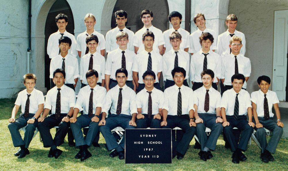 Class 11D 1987