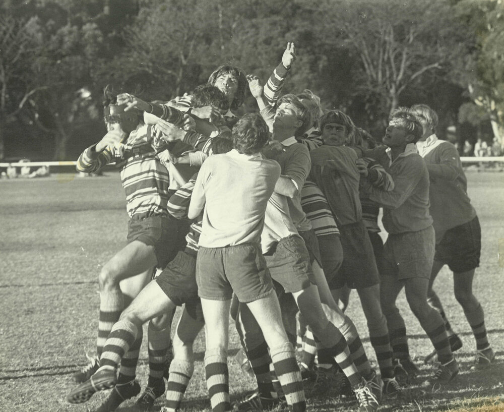 Rugby Match, 1st XV vs Scots College, 3 July 1971