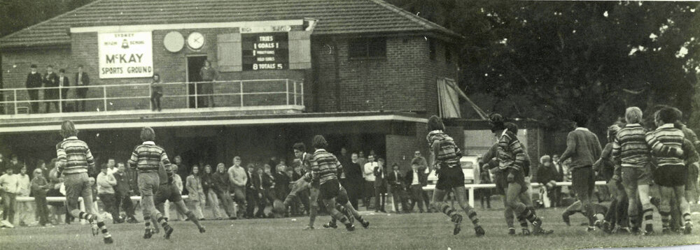 Rugby Match, 1st XV vs St Joseph's College, 26 June 1971