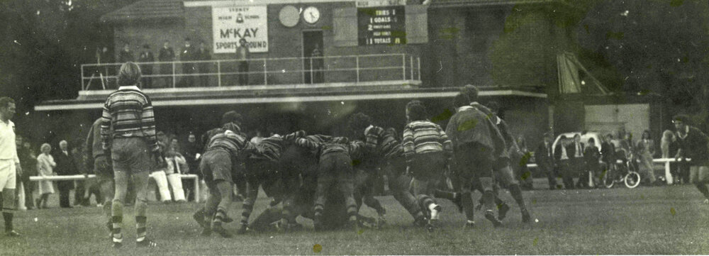 Rugby Match, 1st XV vs St Joseph's College, 26 June 1971