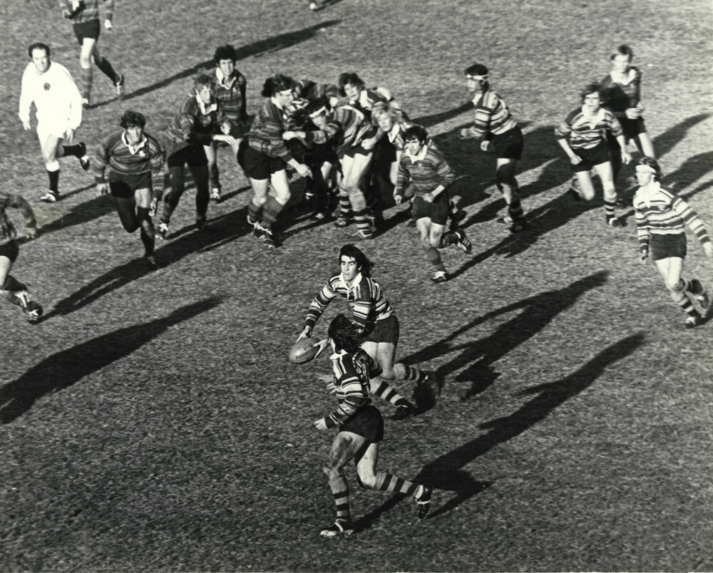 Rugby Match, 1st XV vs St Joseph's College, 22 July 1972
