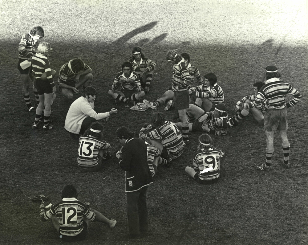 Rugby Match, 1st XV vs St Joseph's College, 22 July 1972