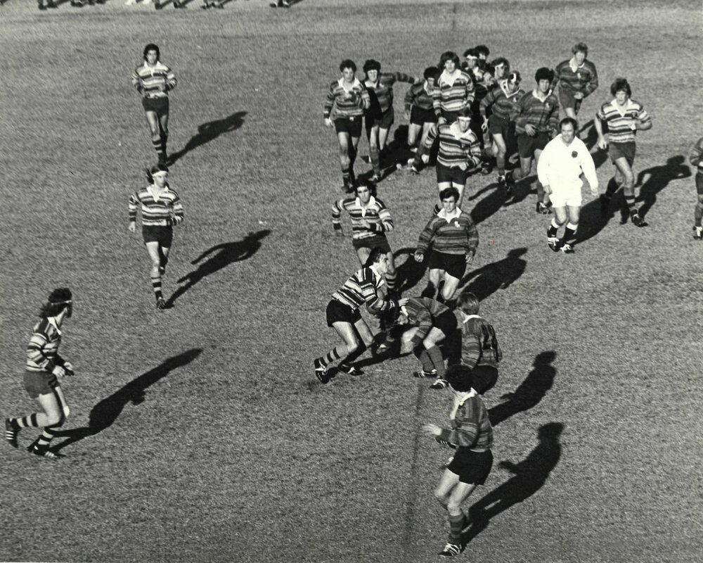 Rugby Match, 1st XV vs St Joseph's College, 22 July 1972