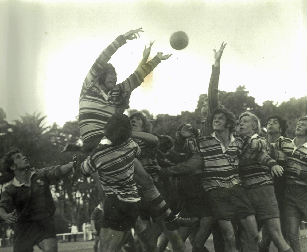 Rugby Match, 1st XV vs St Joseph's College, 26 June 1971
