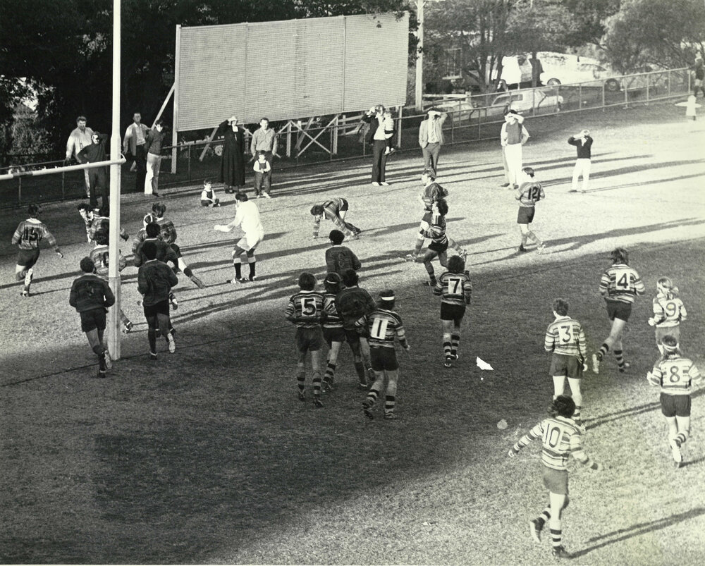 Rugby Match, 1st XV vs St Joseph's College, 22 July 1972