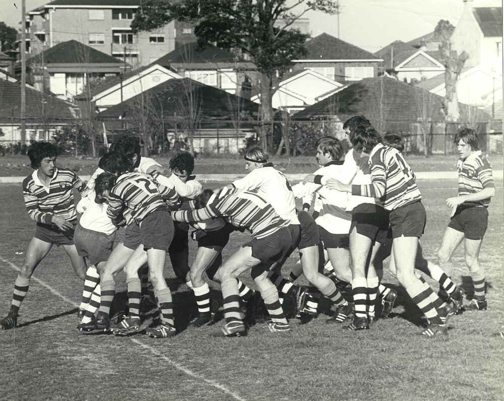 Rugby Match, 1st XV vs Newington College, 15 July 1972