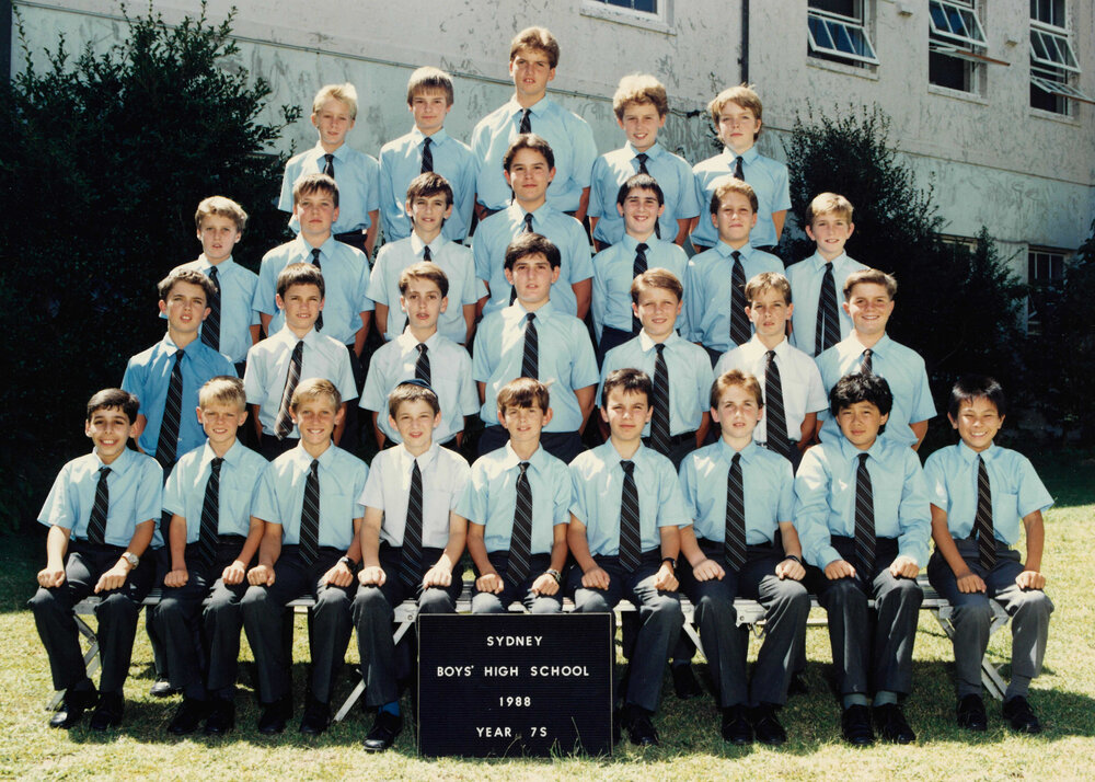 Class 7S 1988