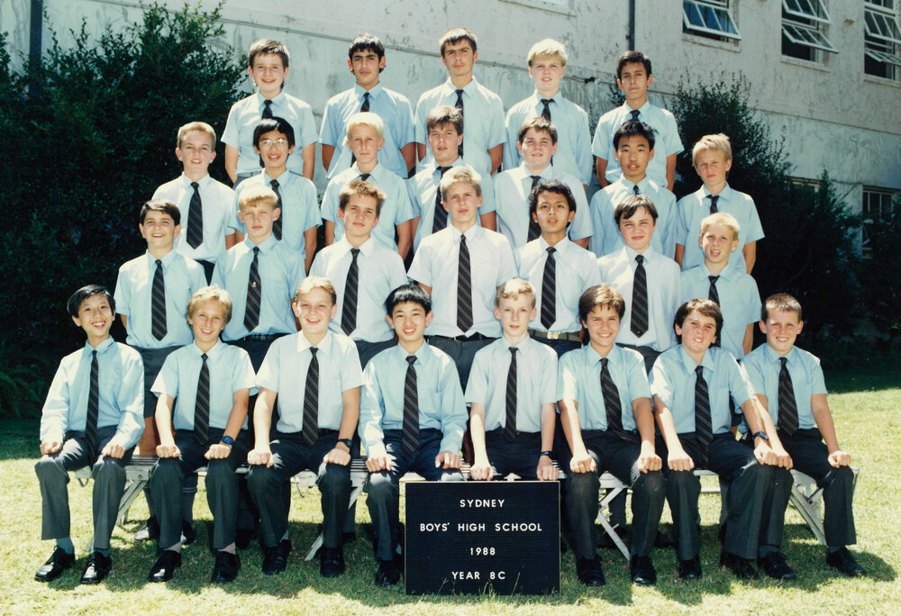Class 8C 1988