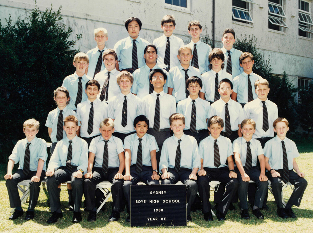 Class 8E 1988