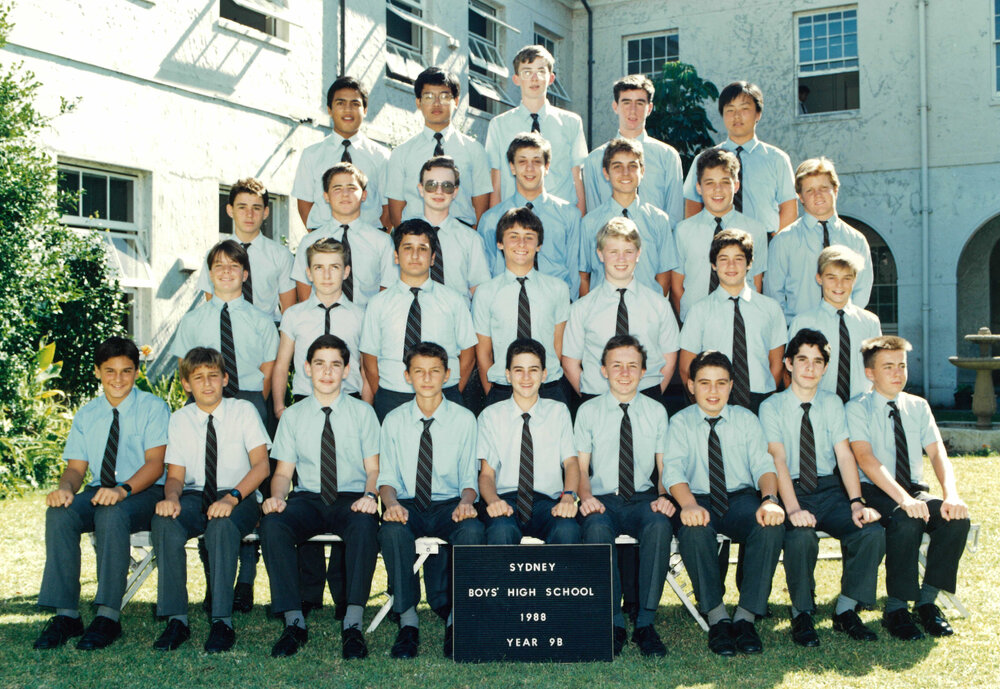 Class 9B 1988