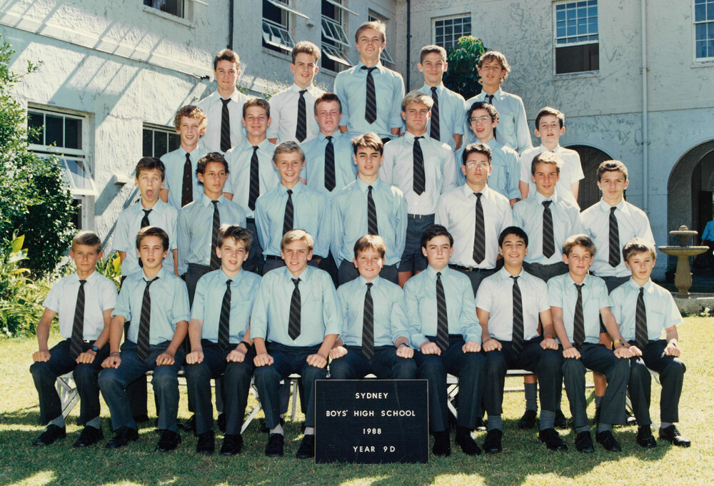 Class 9D 1988