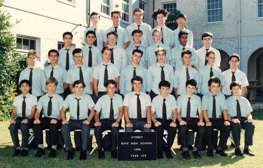Class 10B 1988