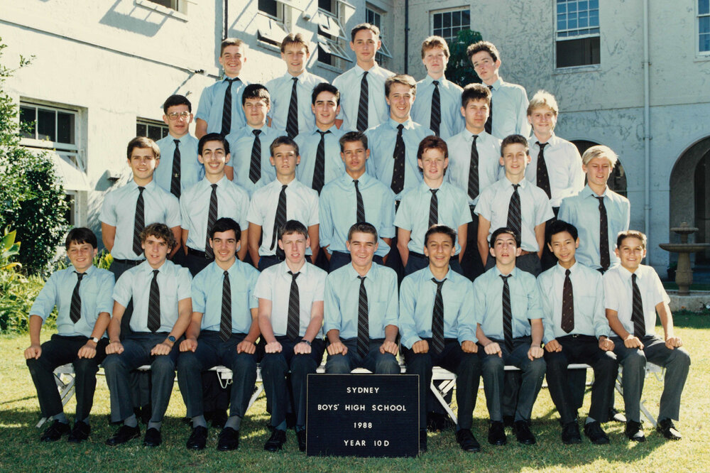 Class 10D 1988