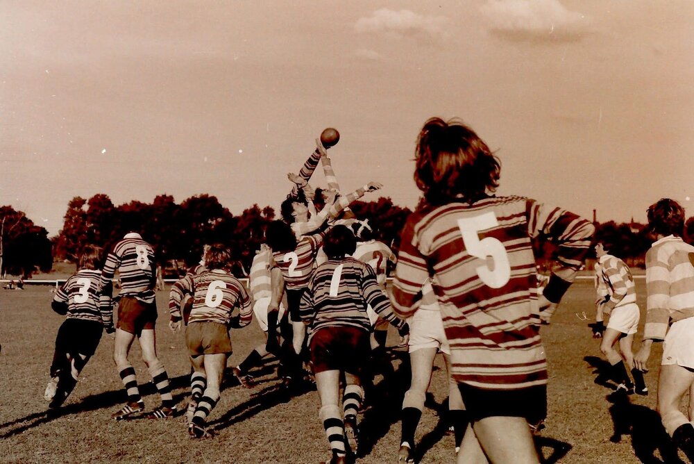 Rugby Match, 1st XV vs The Kings School, 1976