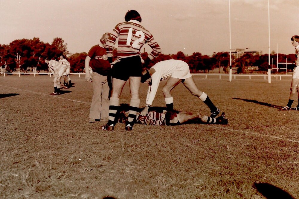 Rugby Match, 1st XV vs The Kings School, 1976