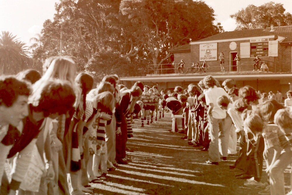 Rugby Match, 1st XV vs The Kings School, 1976