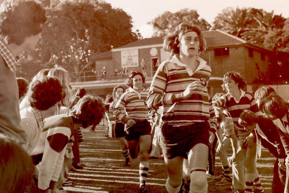 Rugby Match, 1st XV vs The Kings School, 1976