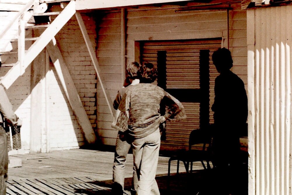 Sydney High School boatsheds, 1976