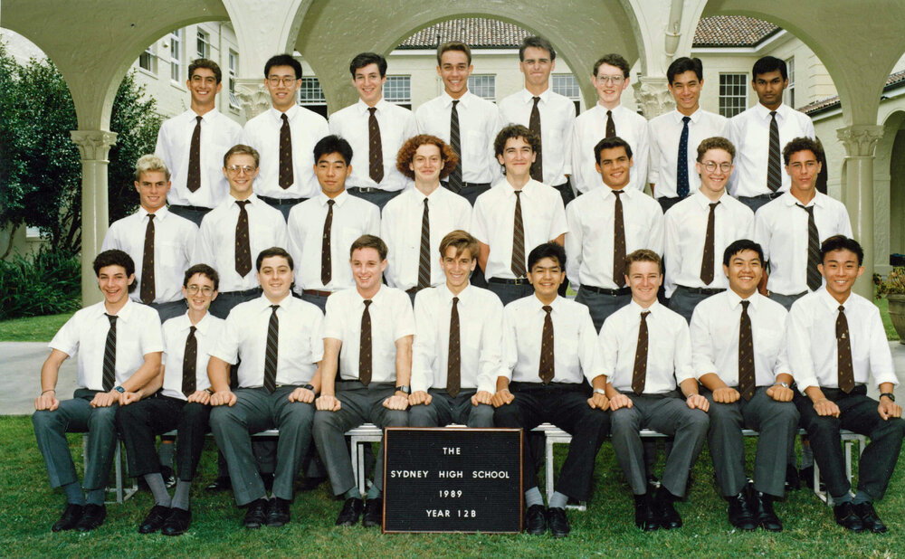 Class 12B 1989