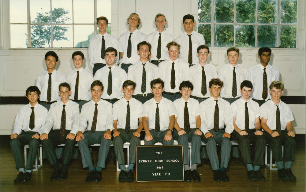 Class 11B 1989