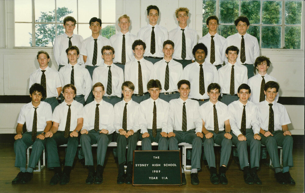 Class 11A 1989